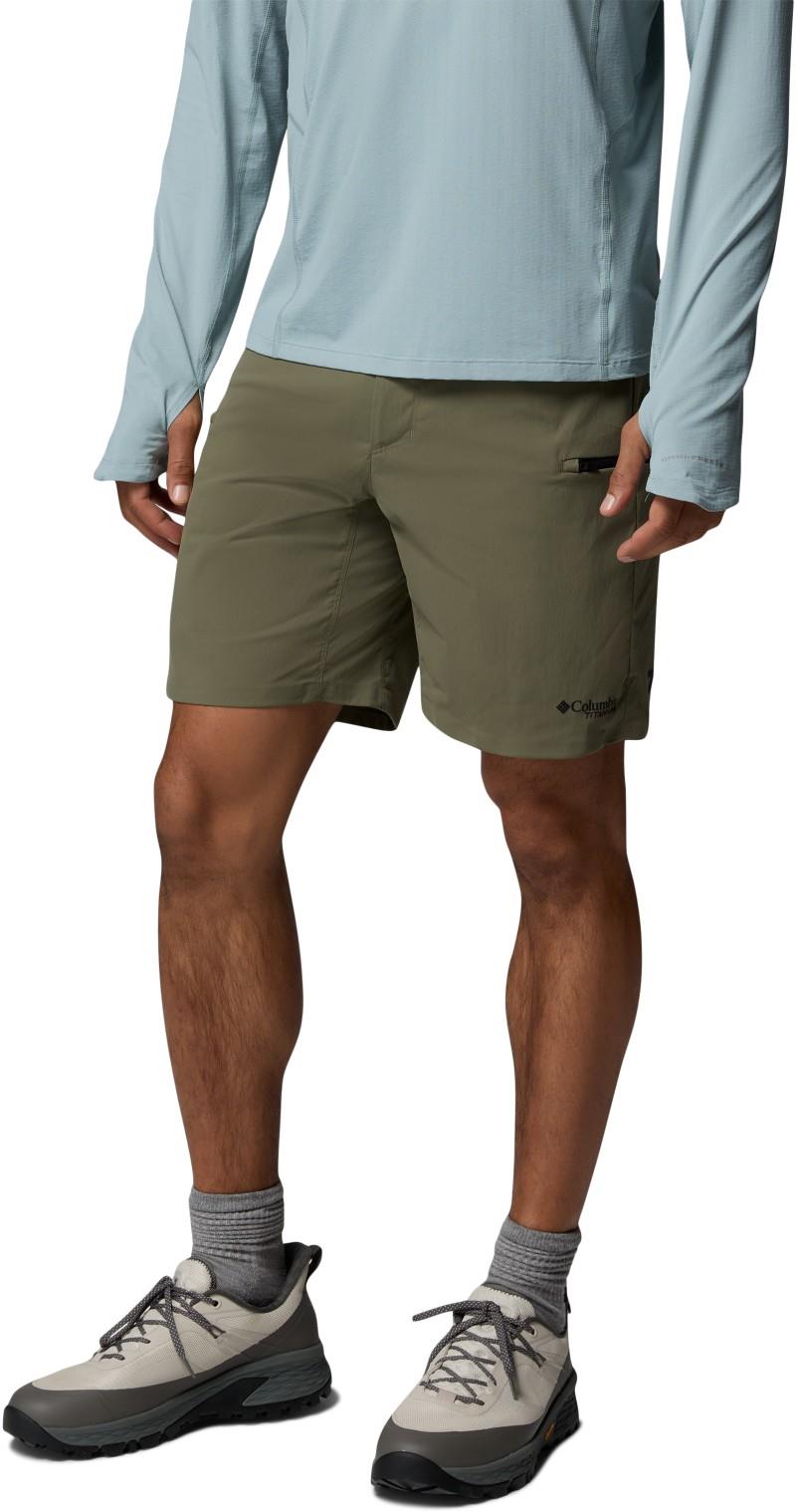 Cosmiques Pro Nylon Shorts, 8" Inseam - Mens - stone green 1