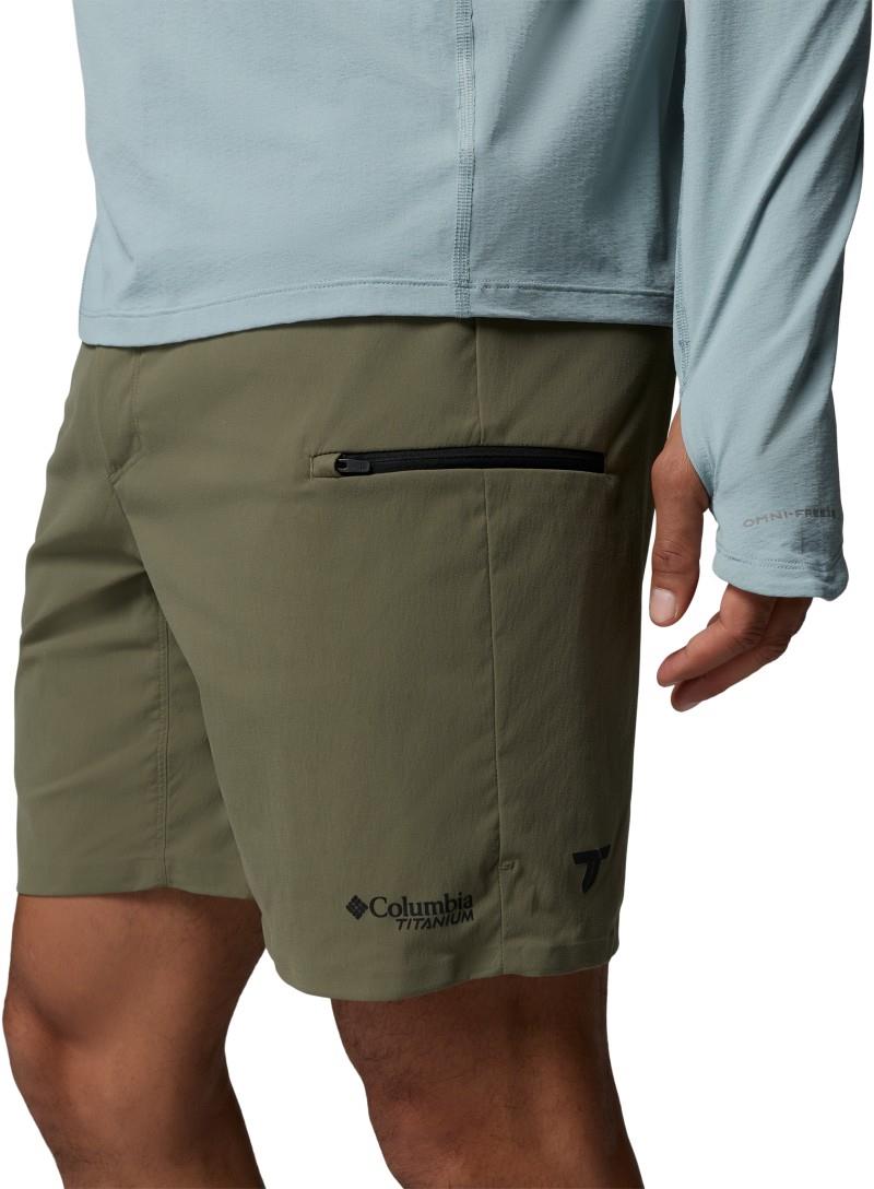Cosmiques Pro Nylon Shorts, 8" Inseam - Mens - stone green 1