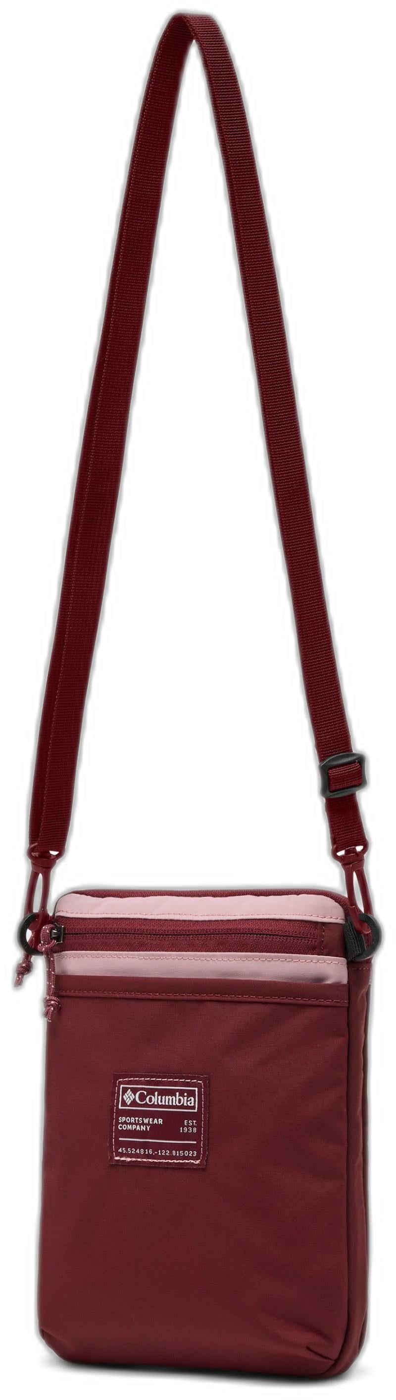 Cottonwood Creek Side Bag - rich wine / eraser pink 1