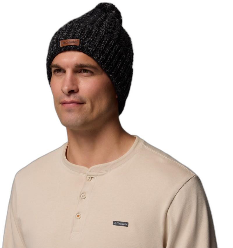 Cozy Ridge Beanie - black / city grey marled 1
