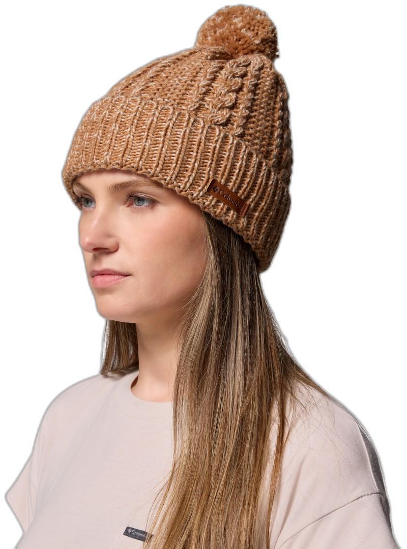 Cozy Ridge Beanie - camel brown / dark stone marled 1