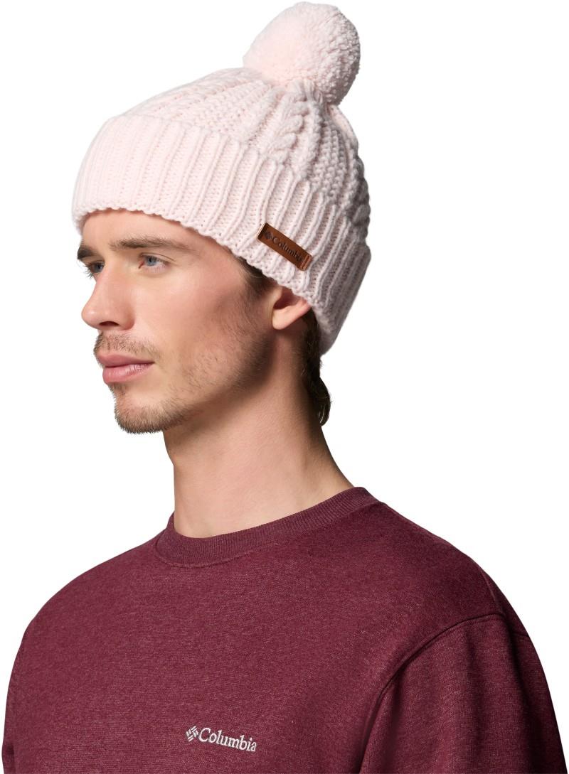 Cozy Ridge Beanie - powder pink / sea salt 1