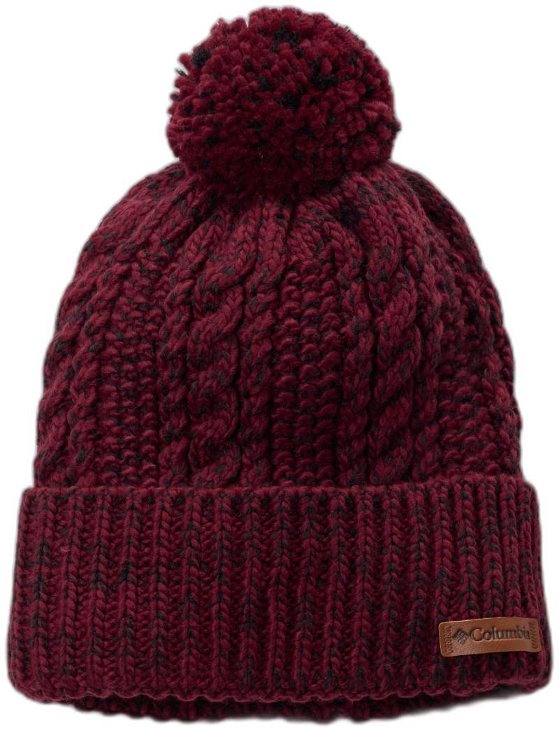 Cozy Ridge Beanie - rich wine / black marled 1
