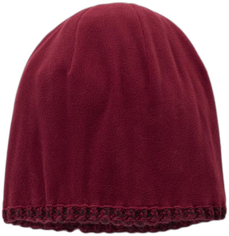 Cozy Ridge Beanie - rich wine / black marled 1