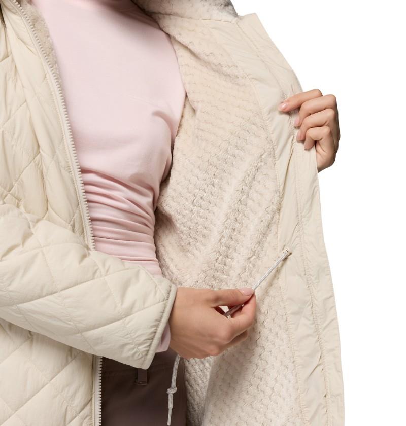 Cozy Summit Lined Mid Jacket - Womens - dark stone 1