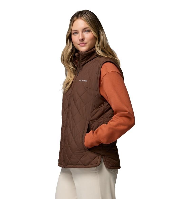 Cozy Summit Lined Vest - Womens - tobacco 1