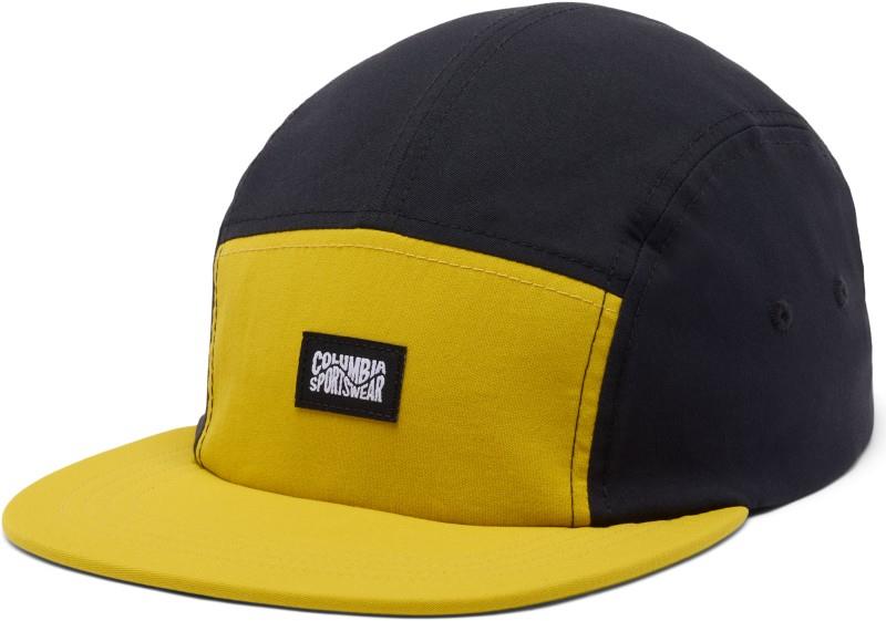 Creek Side 5 Panel Hat - antique moss / black / wavy columbia 1