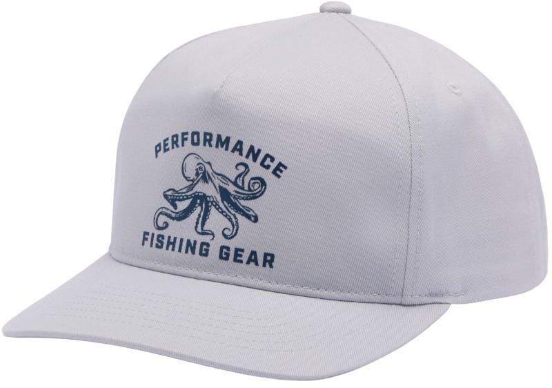 Creel Snapback - cool grey / octopus 1
