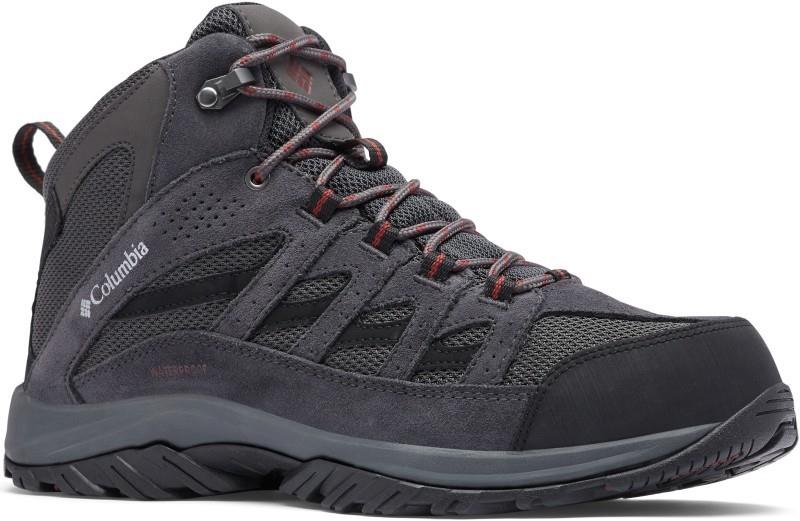 Crestwood Mid Waterproof Wide, Extended - Mens - dark grey / deep rust 1