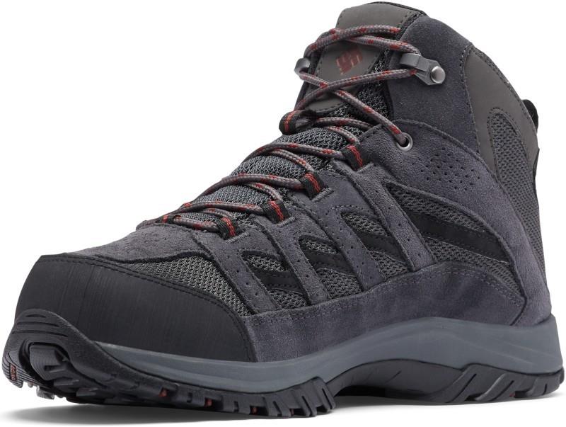 Crestwood Mid Waterproof Wide, Extended - Mens - dark grey / deep rust 1