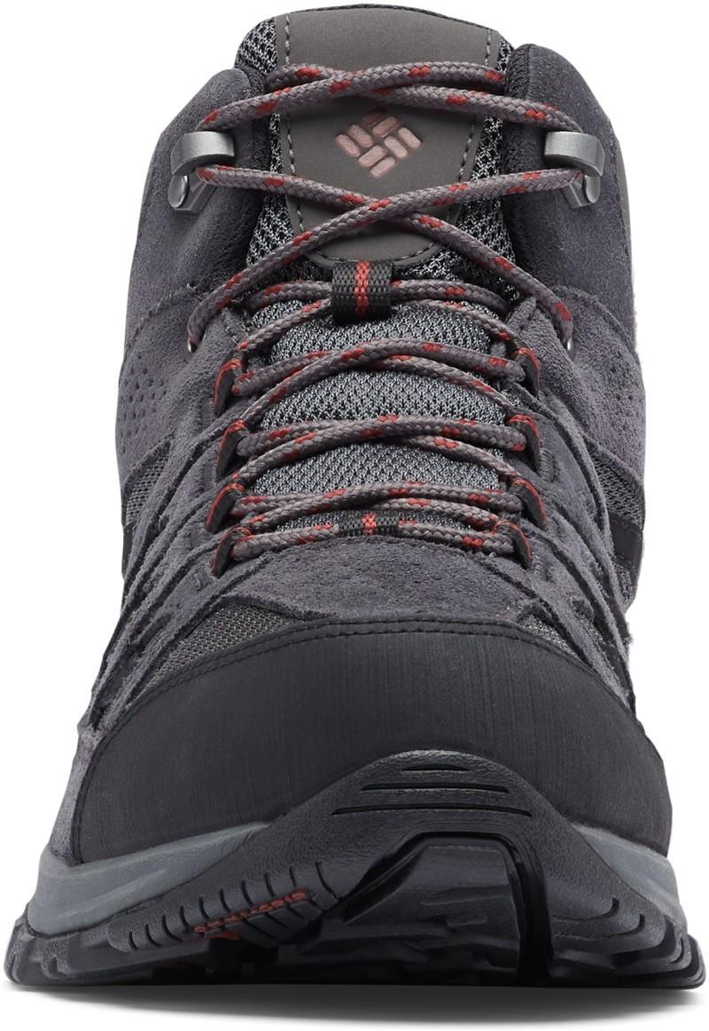 Crestwood Mid Waterproof Wide, Extended - Mens - dark grey / deep rust 1