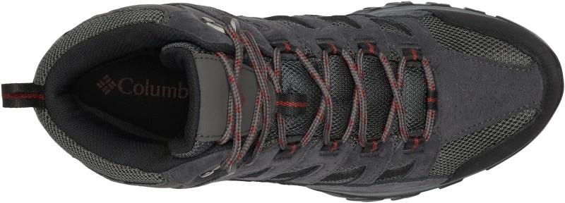 Crestwood Mid Waterproof Wide, Extended - Mens - dark grey / deep rust 1