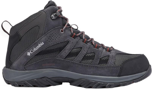 Crestwood Mid Waterproof - Mens - dark grey / deep rust 1