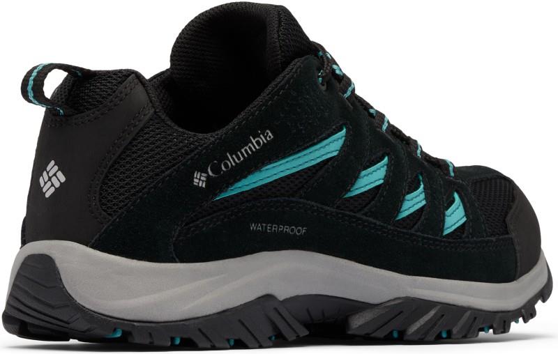 Crestwood Waterproof, Wide - Womens - black / teal 1