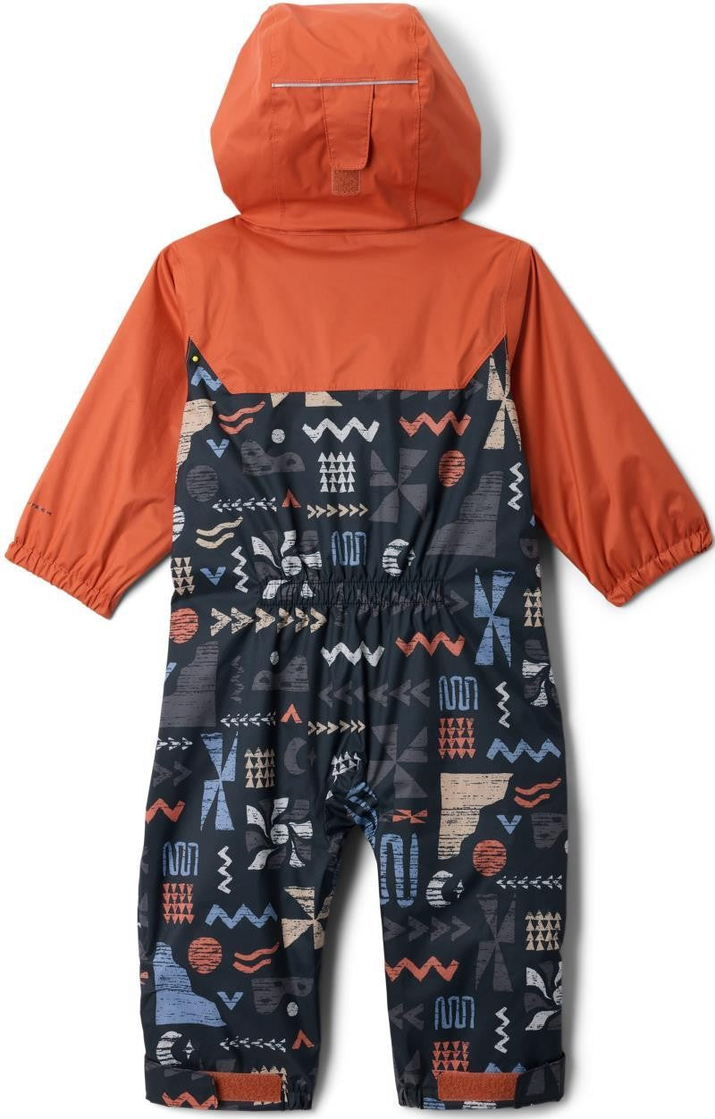 Critter Jitters III Rain Suit - Infant - black outerbounds / tuscan 1