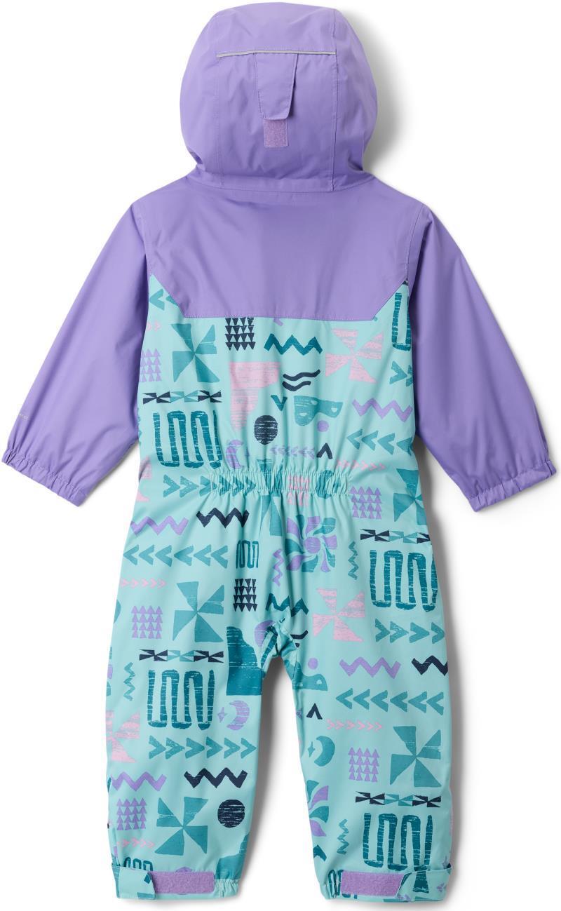 Critter Jitters III Rain Suit - Infant - spray outerbounds / paisley purple 1