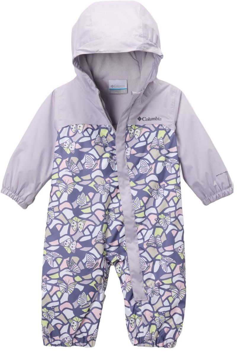 Critter Jitters III Rain Suit - Infant - stormwatch fly high / lavender pearl 1