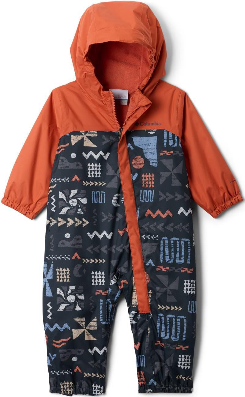 Critter Jitters III Rain Suit - Toddler - black outerbounds / tuscan 1