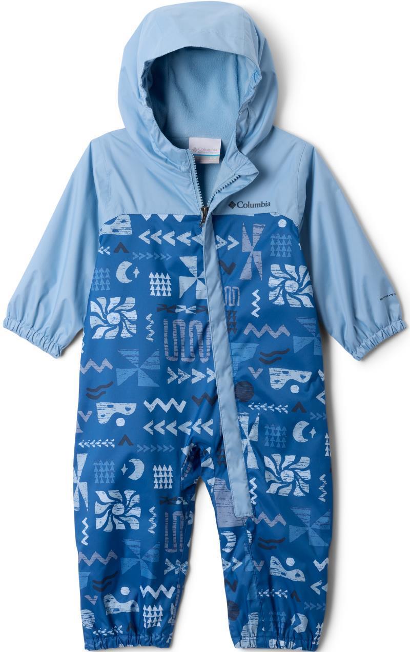 Critter Jitters III Rain Suit - Toddler - mountain blue outerbounds / ripple blue 1