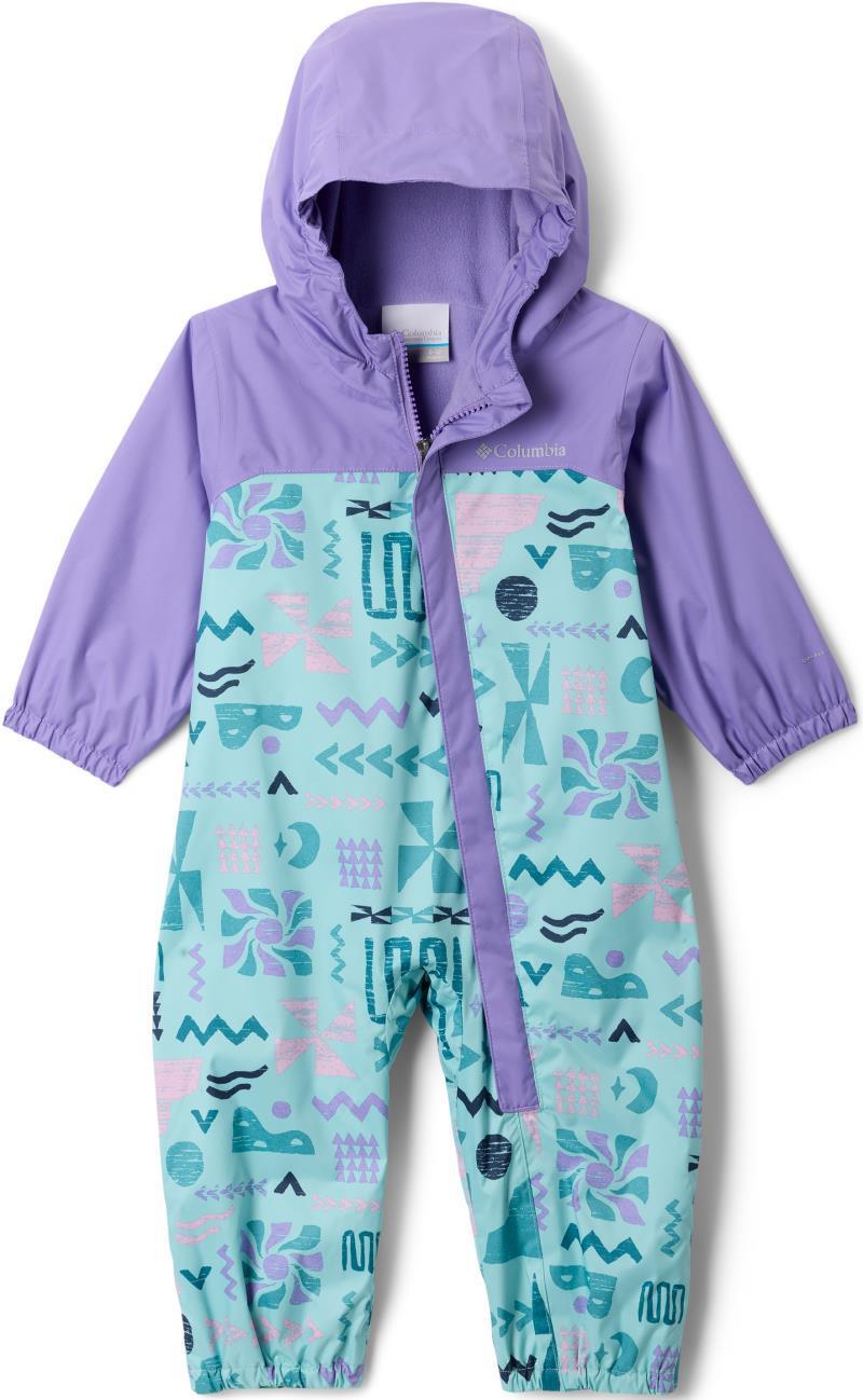 Critter Jitters III Rain Suit - Toddler - spray outerbounds / paisley purple 1