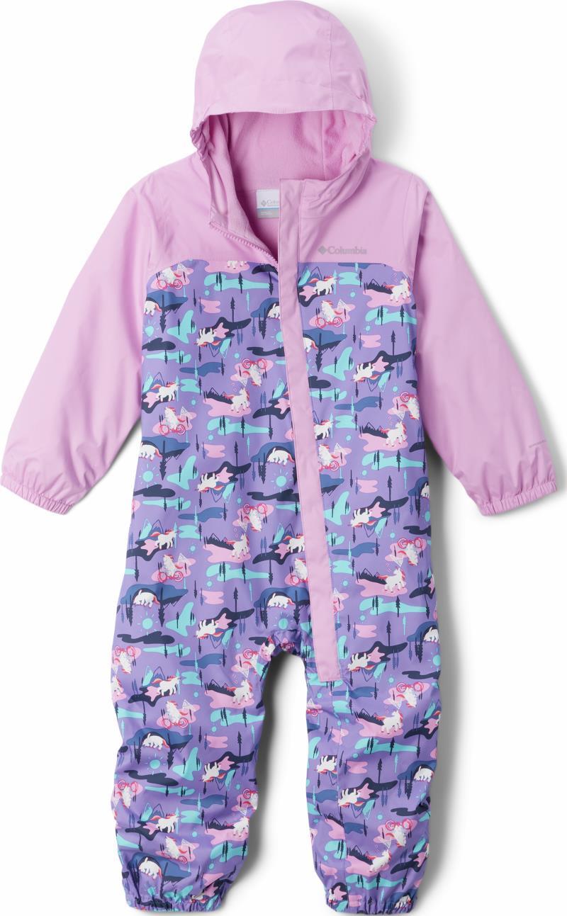 Critter Jitters II Rain Suit - Toddler - Paisley Purple Uninature / Cosmos 1