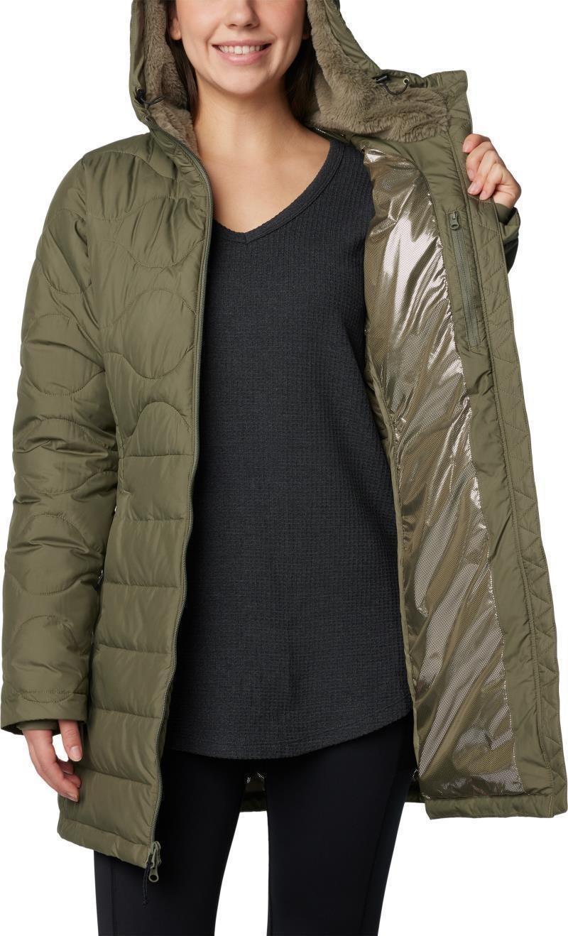 Crown Point II Jacket, Extended - Womens - stone green 1