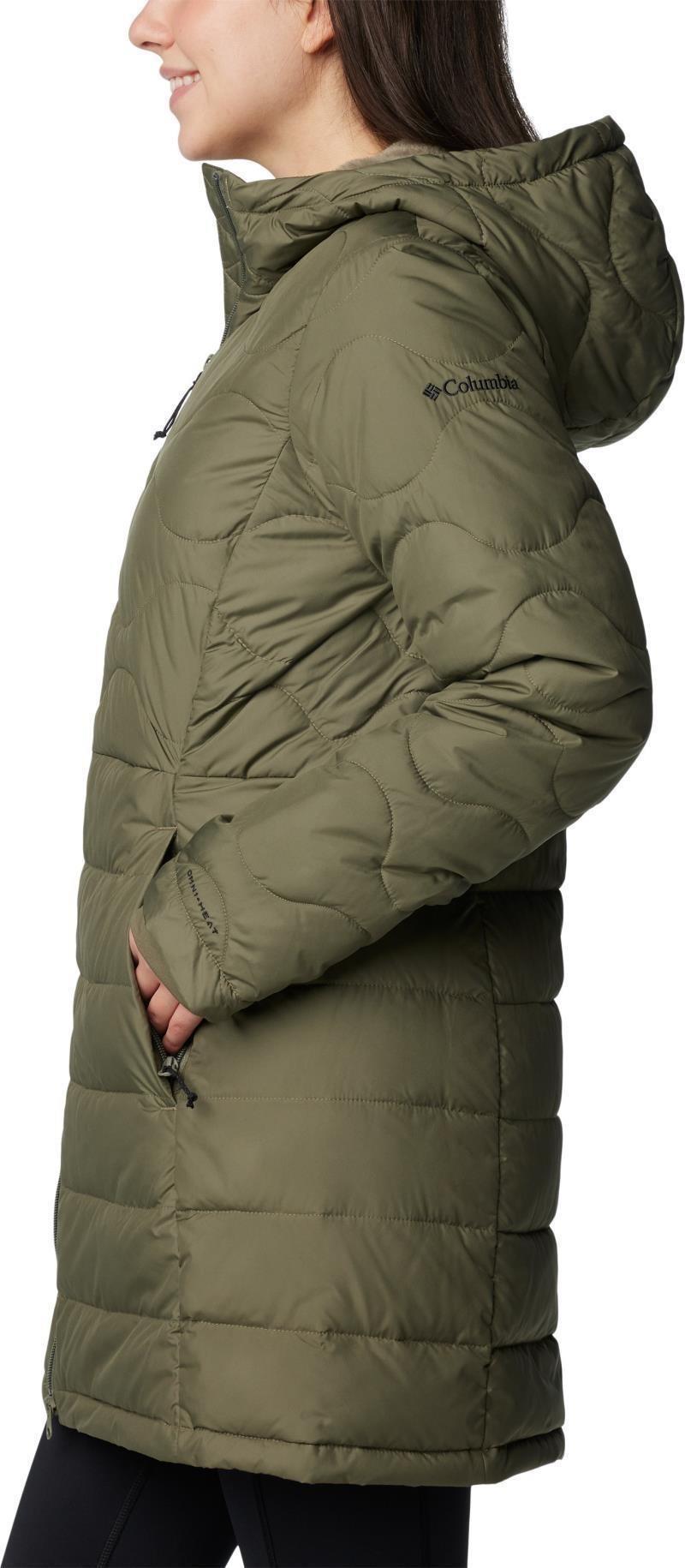 Crown Point II Jacket, Extended - Womens - stone green 1