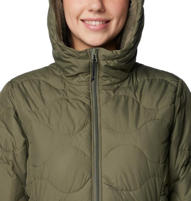 Crown Point II Jacket, Extended - Womens - stone green 1