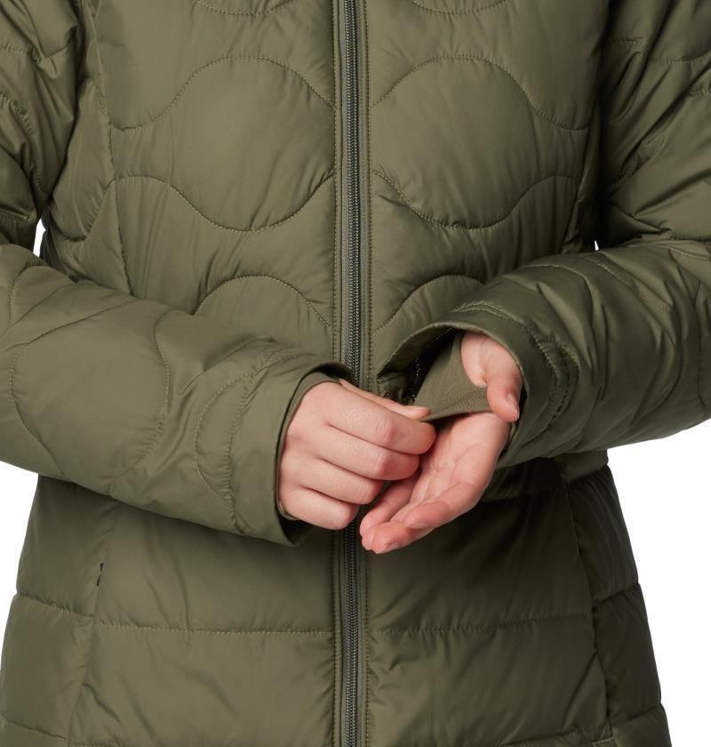 Crown Point II Jacket, Extended - Womens - stone green 1