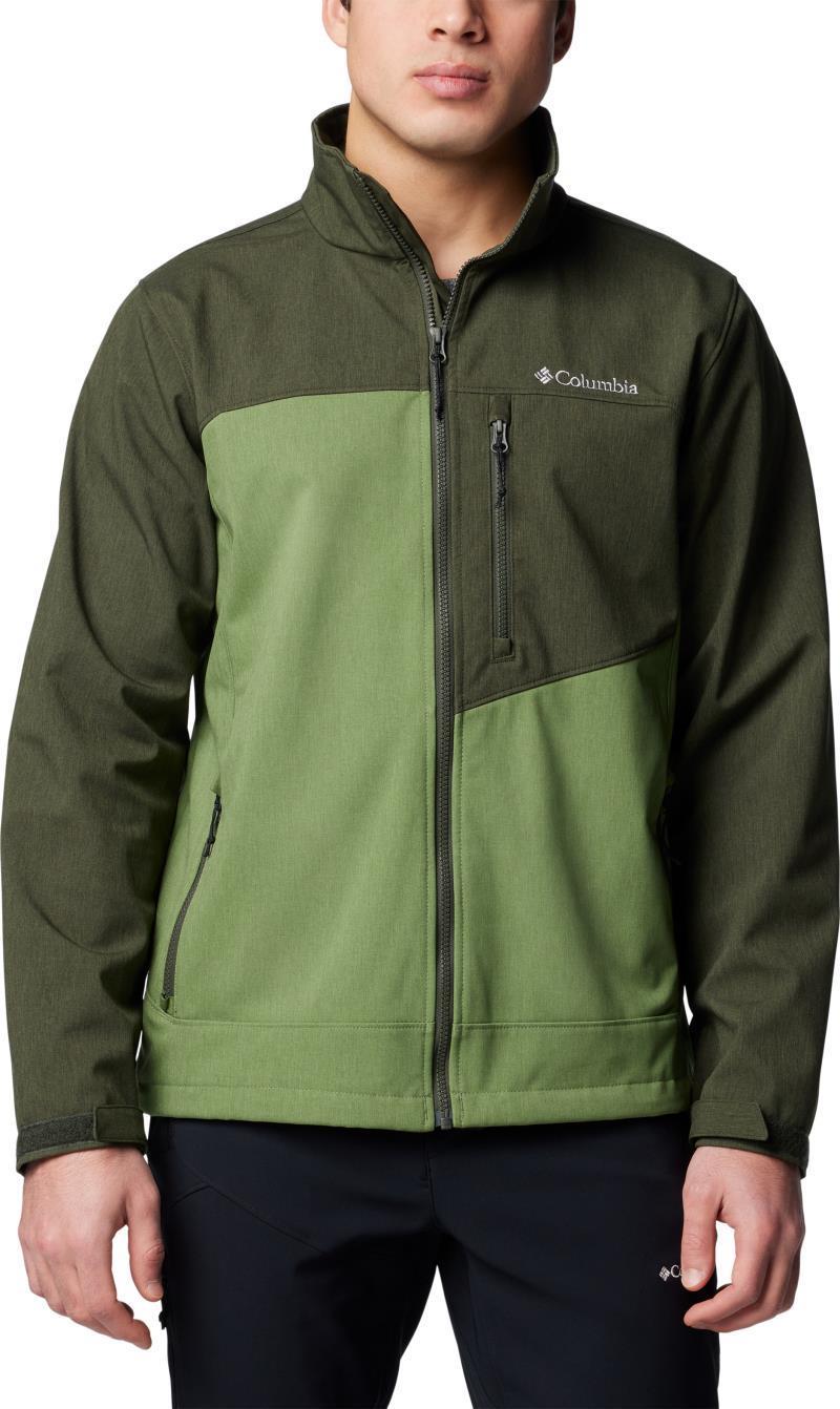Cruiser Valley II Softshell - Mens - Canteen Heather / Greenscape Heather 1