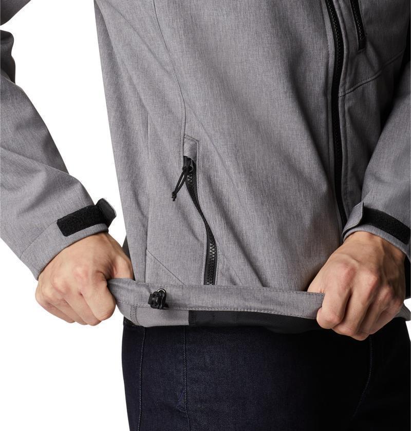 Cruiser Valley Softshell Jacket - Mens - City Grey / Black 5