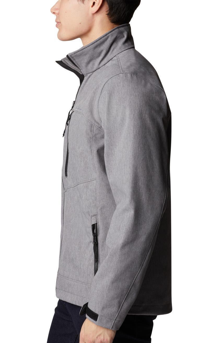 Cruiser Valley Softshell Jacket - Mens - City Grey / Black 2