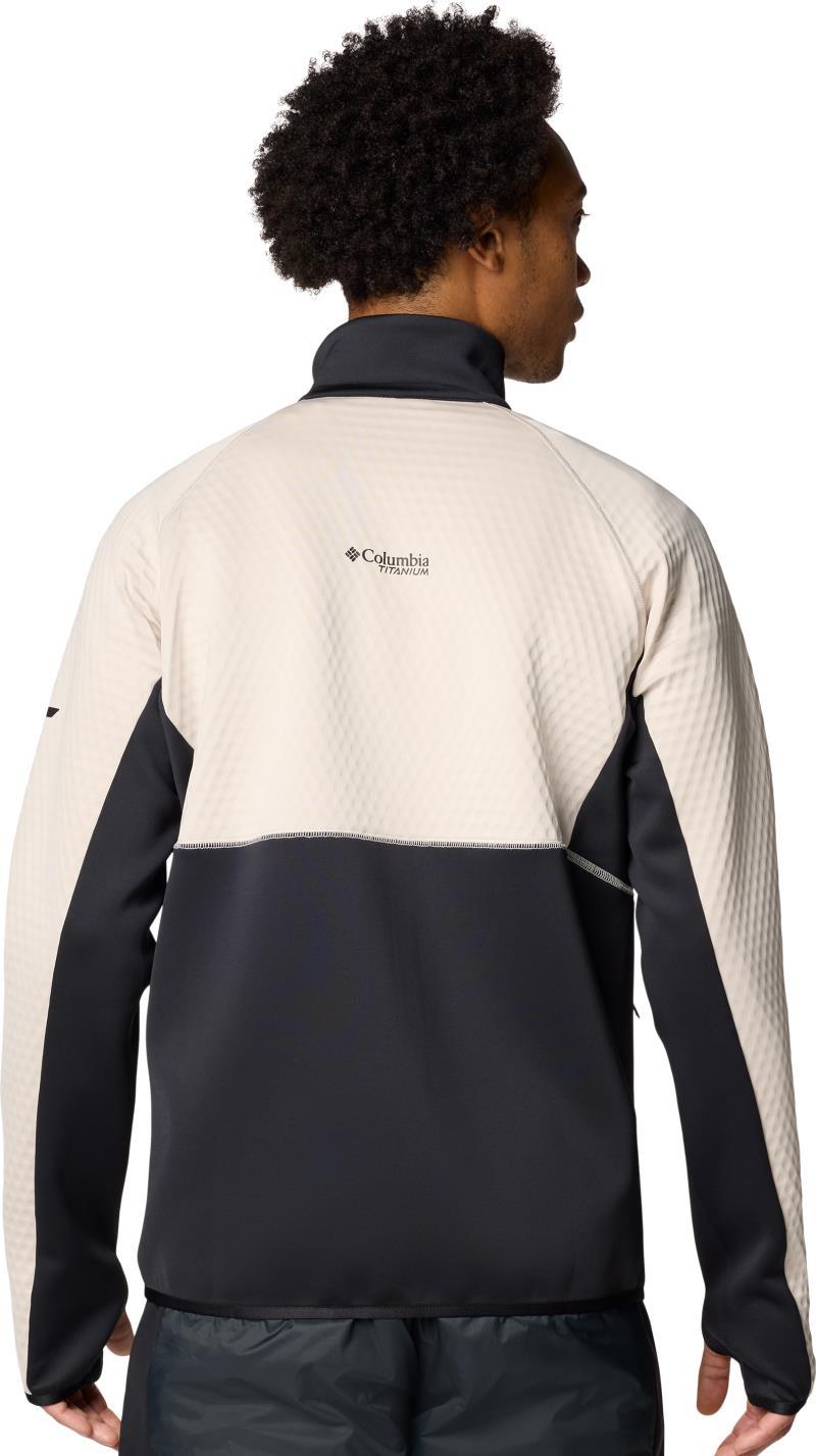 Crystal Leaf Omni-Heat Helix Full Zip - Mens - dark stone / black 1