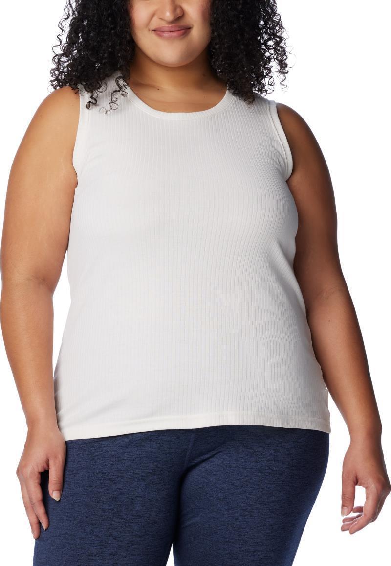 Crystal Pine Tank, Extended - Womens - White 1
