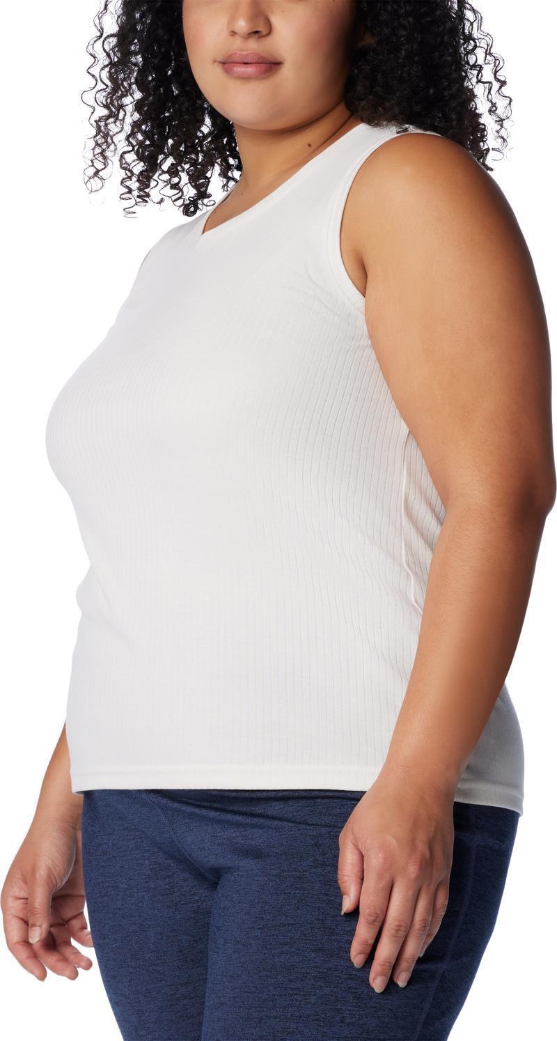 Crystal Pine Tank, Extended - Womens - White 2