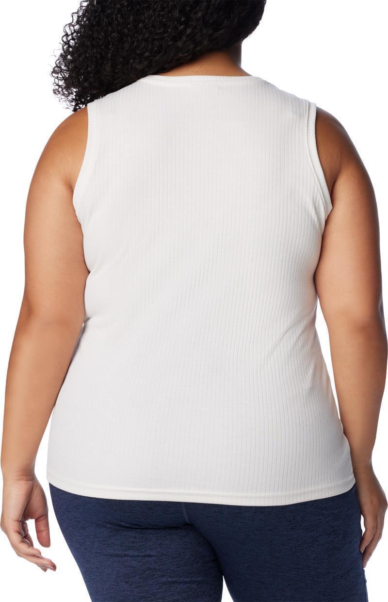 Crystal Pine Tank, Extended - Womens - White 3