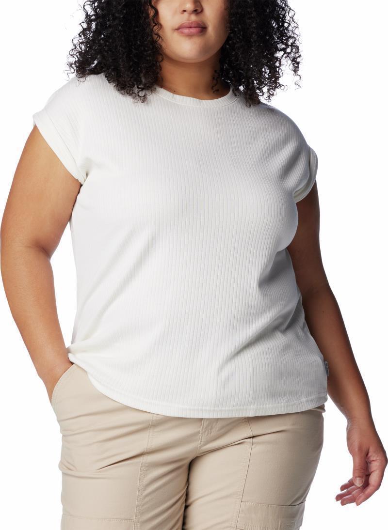 Crystal Pine Tee, Extended - Womens - White 1