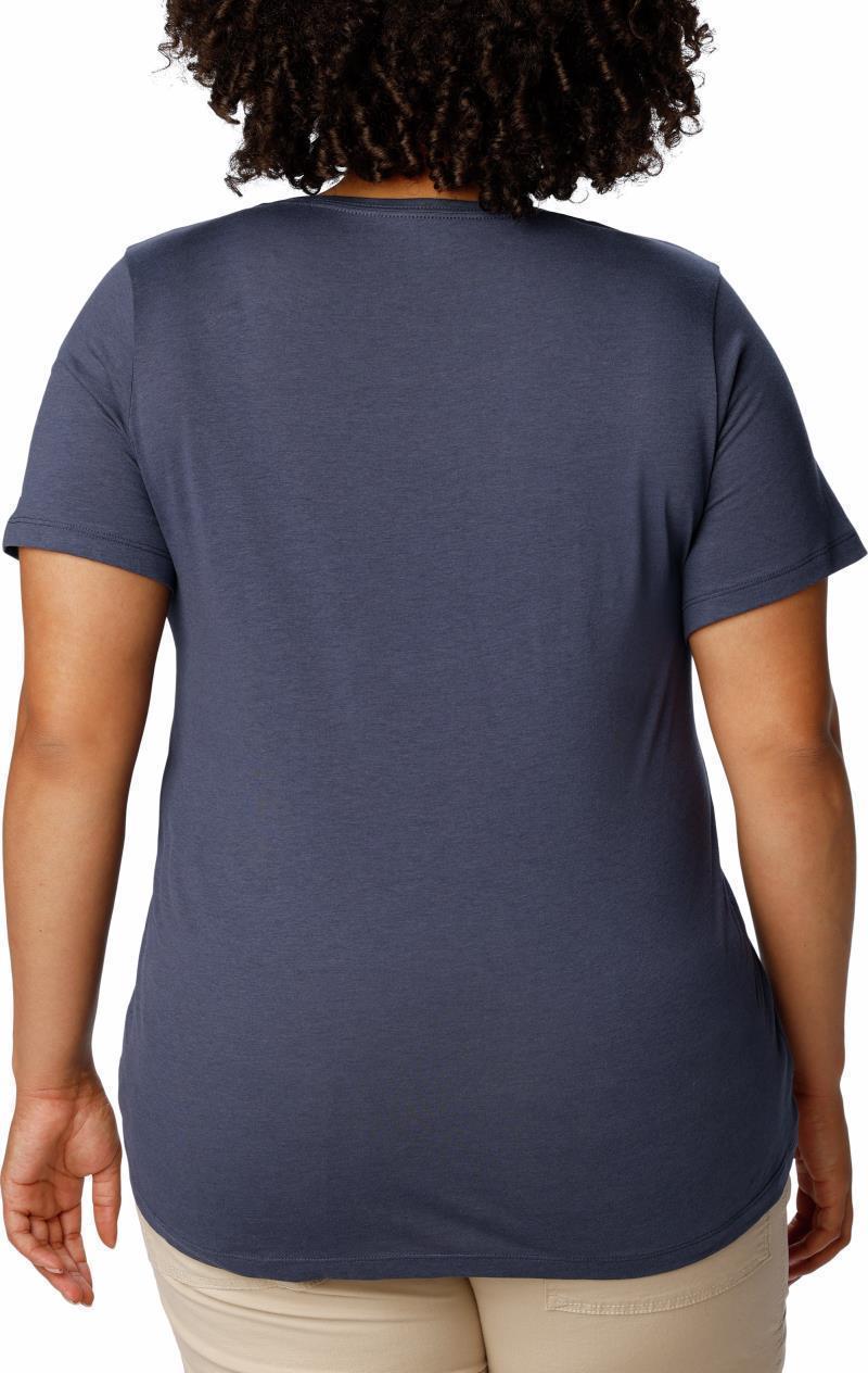Daisy Days SS Graphic Tee, Extended - Womens - Nocturnal / Bearly Polarized 4