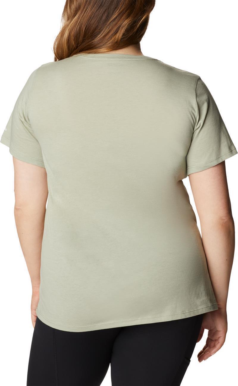 Daisy Days SS Graphic Tee, Extended - Womens - Safari Heather / Born To Camp 2
