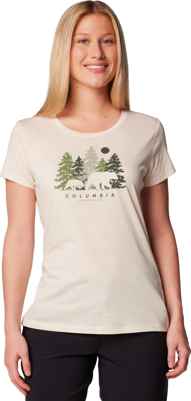 Daisy Days SS Graphic Tee - Womens - Chalk / Treehome 1
