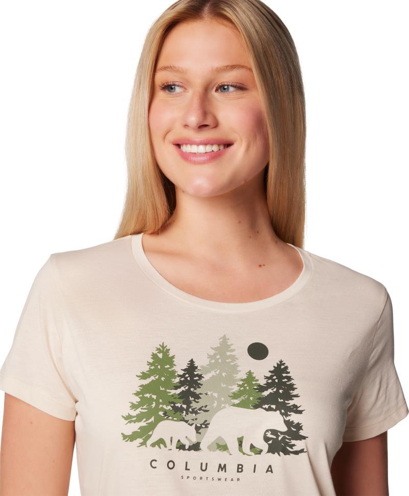 Daisy Days SS Graphic Tee - Womens - Chalk / Treehome 3