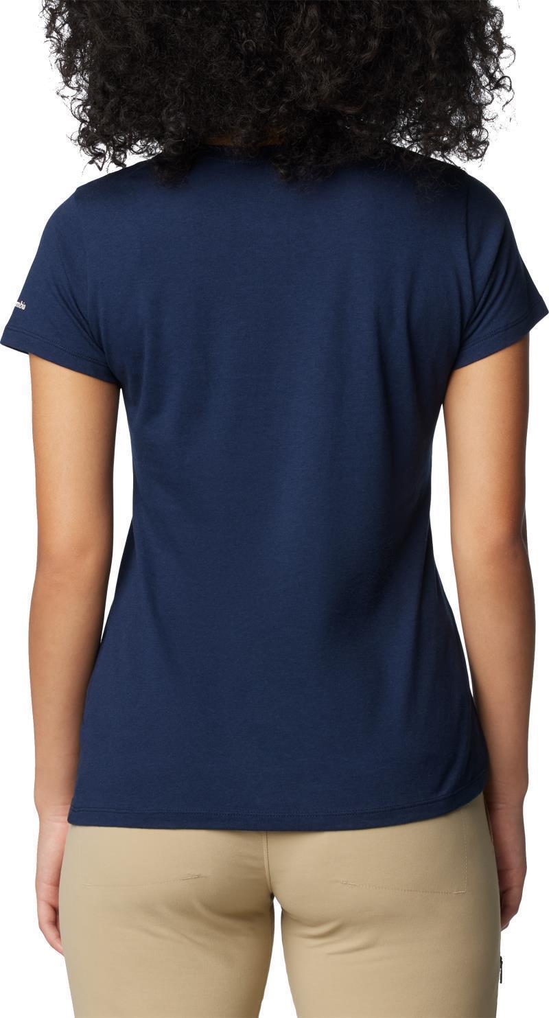 Daisy Days SS Graphic Tee - Womens - Collegiate Navy / Foxy Omblur 4