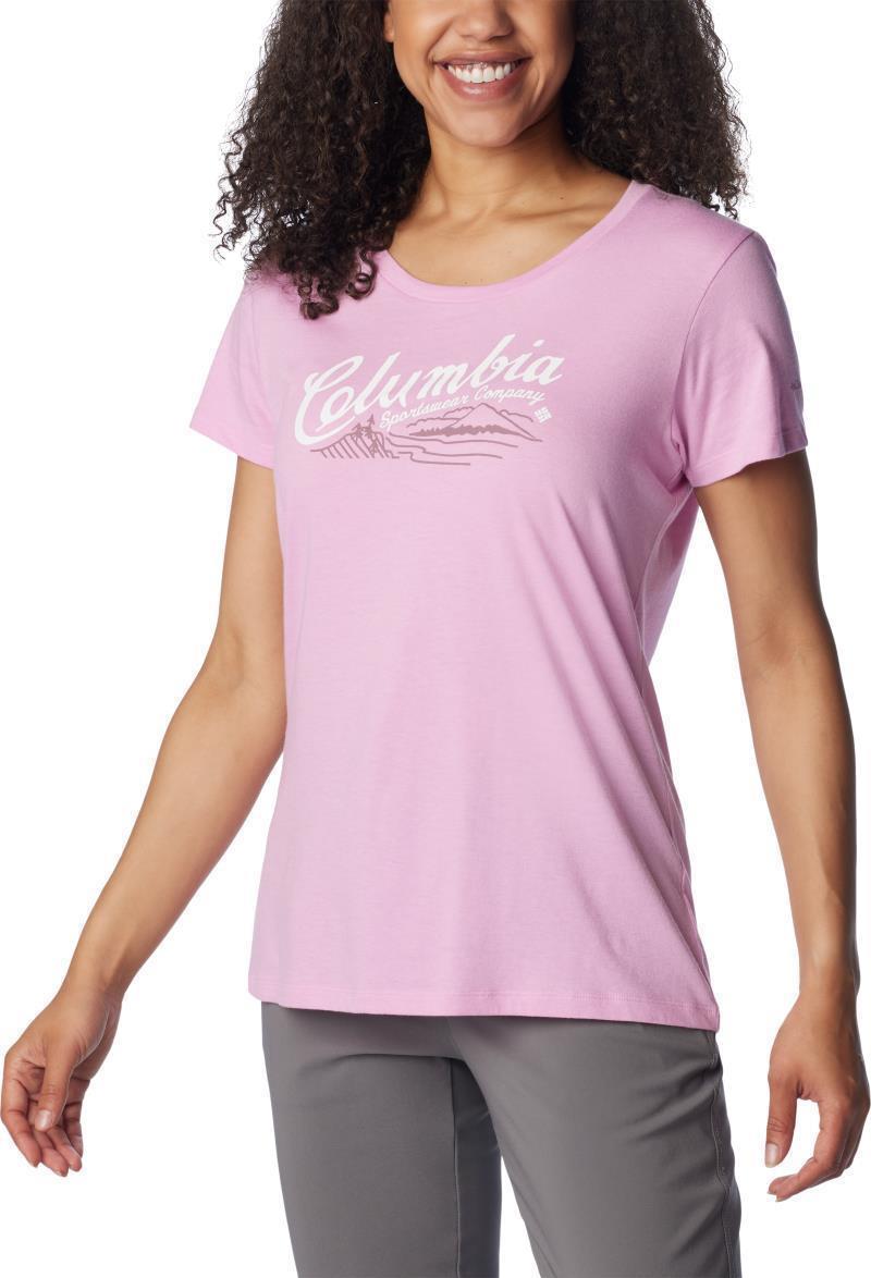 Daisy Days SS Graphic Tee - Womens - Cosmos Heather / Simply Scripted 3