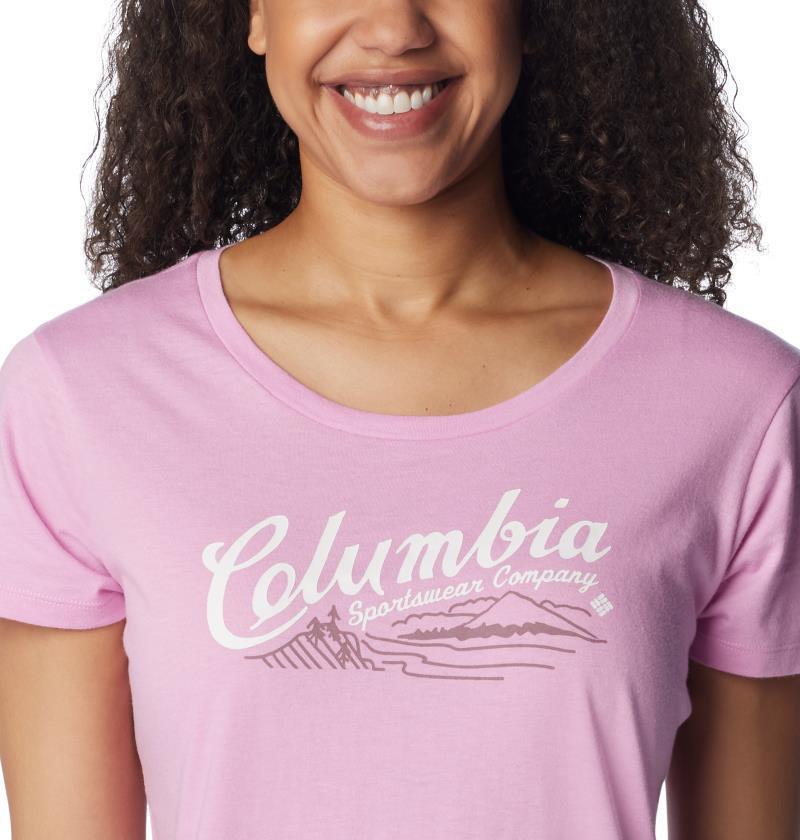 Daisy Days SS Graphic Tee - Womens - Cosmos Heather / Simply Scripted 4