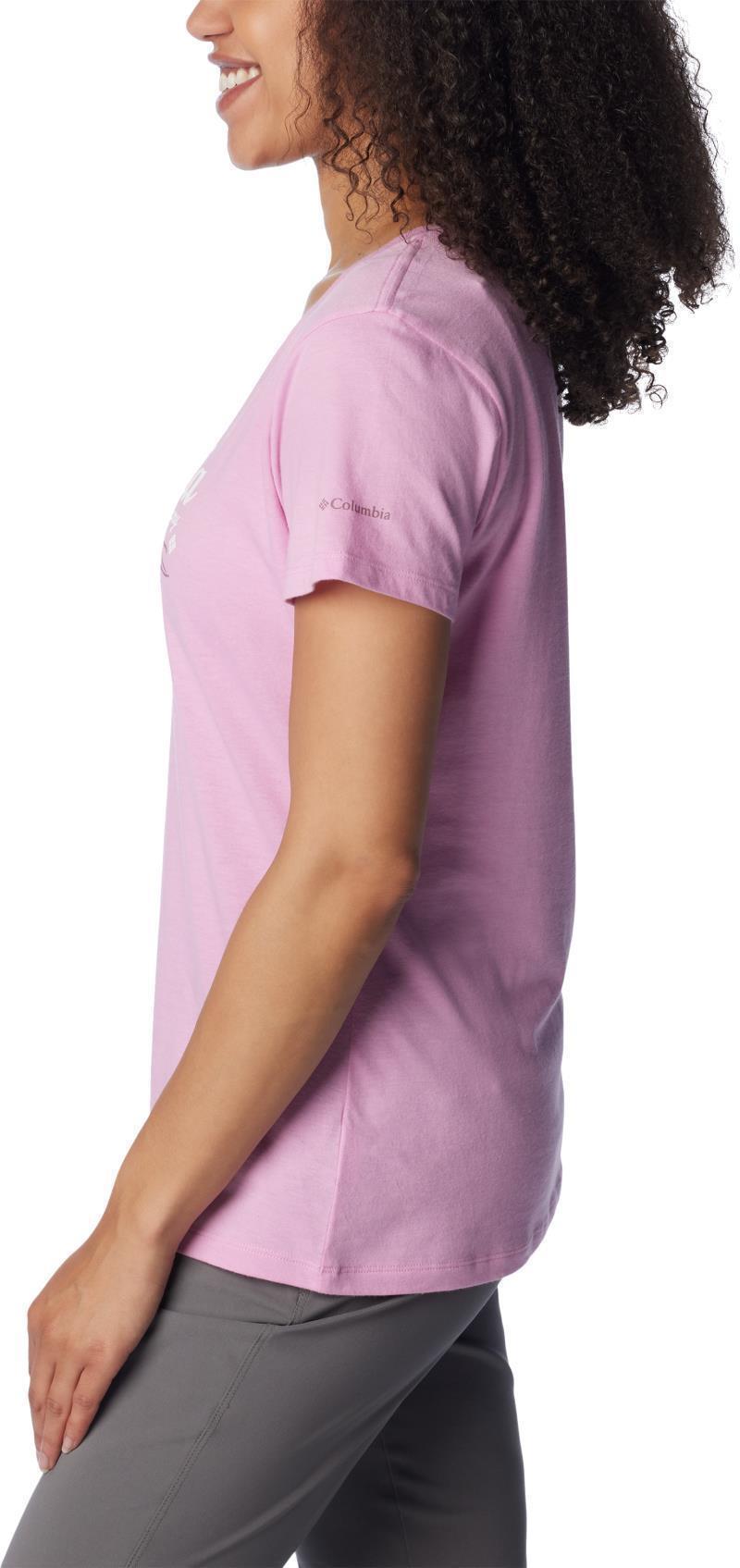 Daisy Days SS Graphic Tee - Womens - Cosmos Heather / Simply Scripted 5