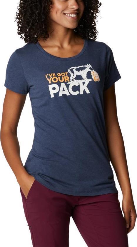 Daisy Days SS Graphic Tee - Womens - Nocturnal Heather / Got Your Pack 3