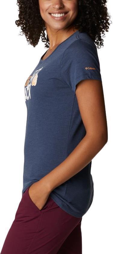 Daisy Days SS Graphic Tee - Womens - Nocturnal Heather / Got Your Pack 4