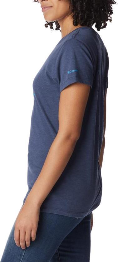 Daisy Days SS Graphic Tee - Womens - Nocturnal Heather / Seek Outdoors 4
