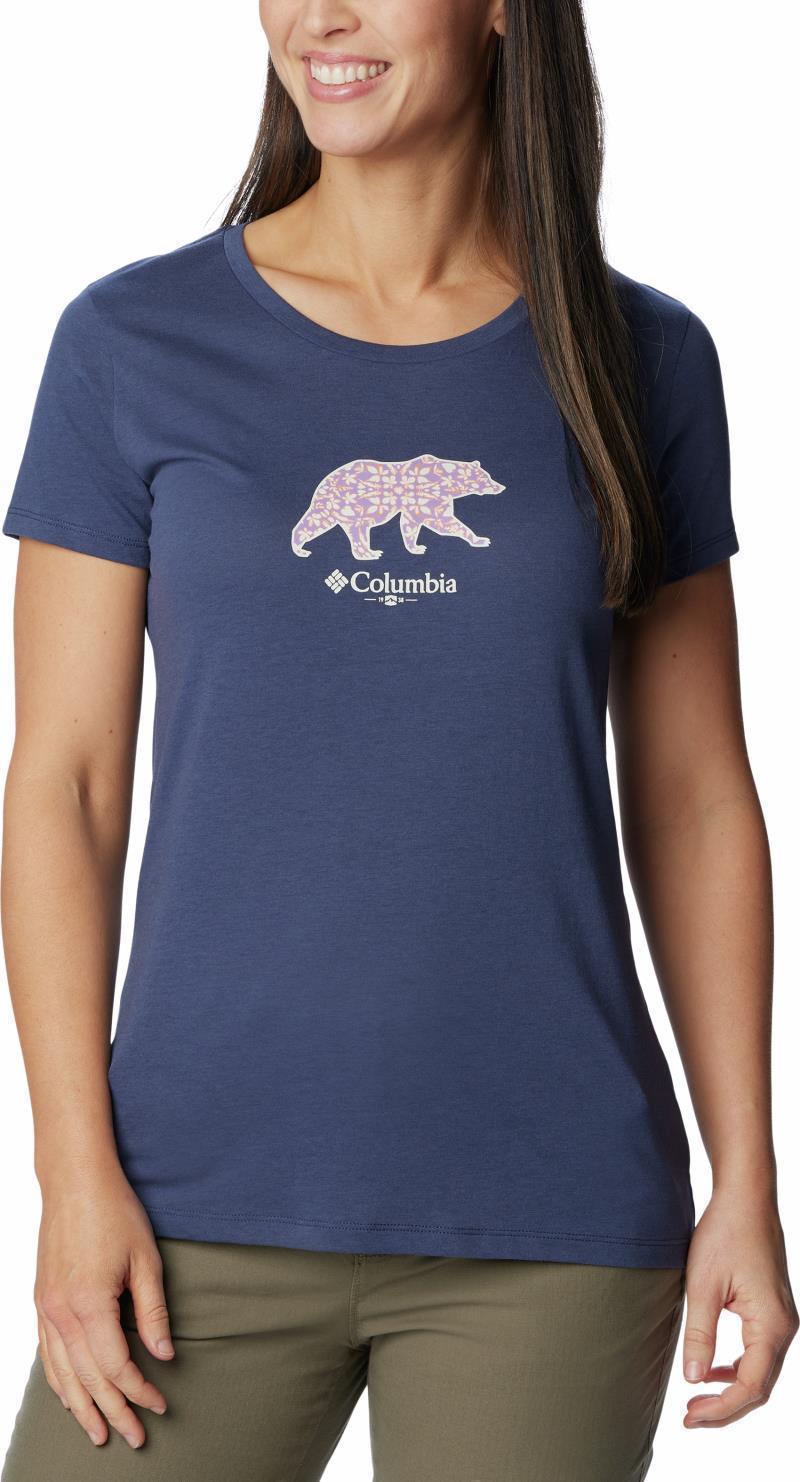 Daisy Days SS Graphic Tee - Womens - Nocturnal / Bearly Polarized 1