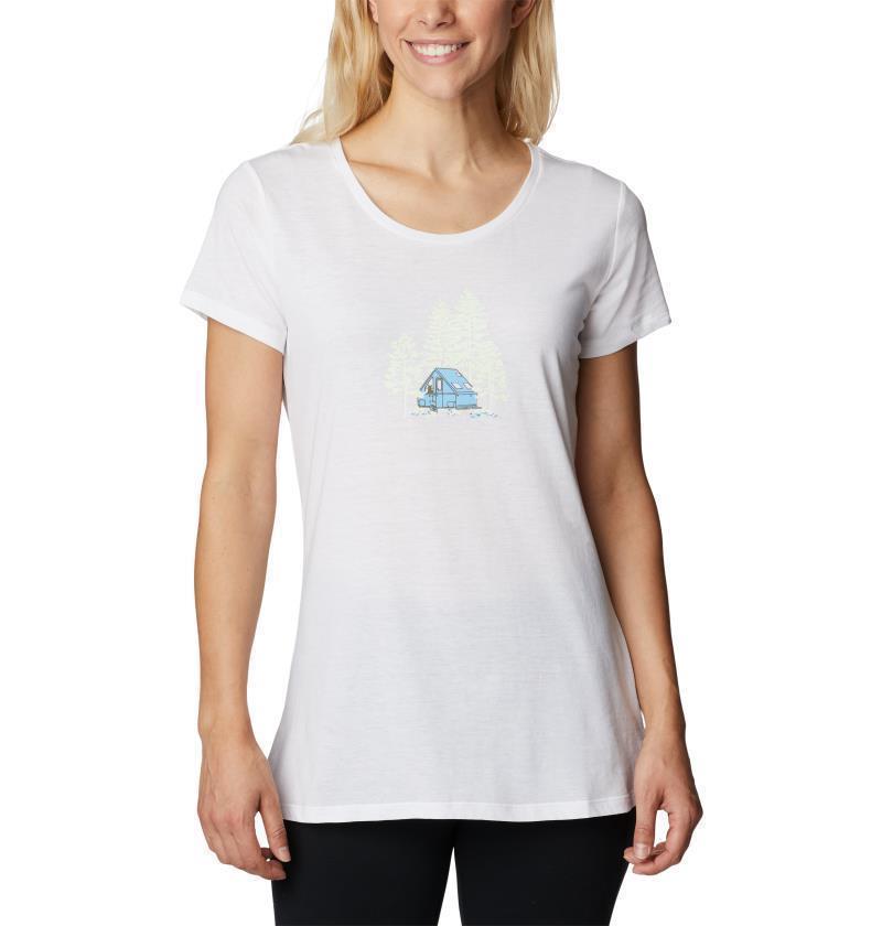 Daisy Days SS Graphic Tee - Womens - White / Best Site Graphic 1